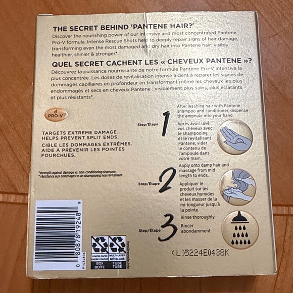 Pantene Miracle Rescue Intense Rescue Shots - Picture 5 of 6